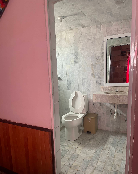 Baño de una cabaña